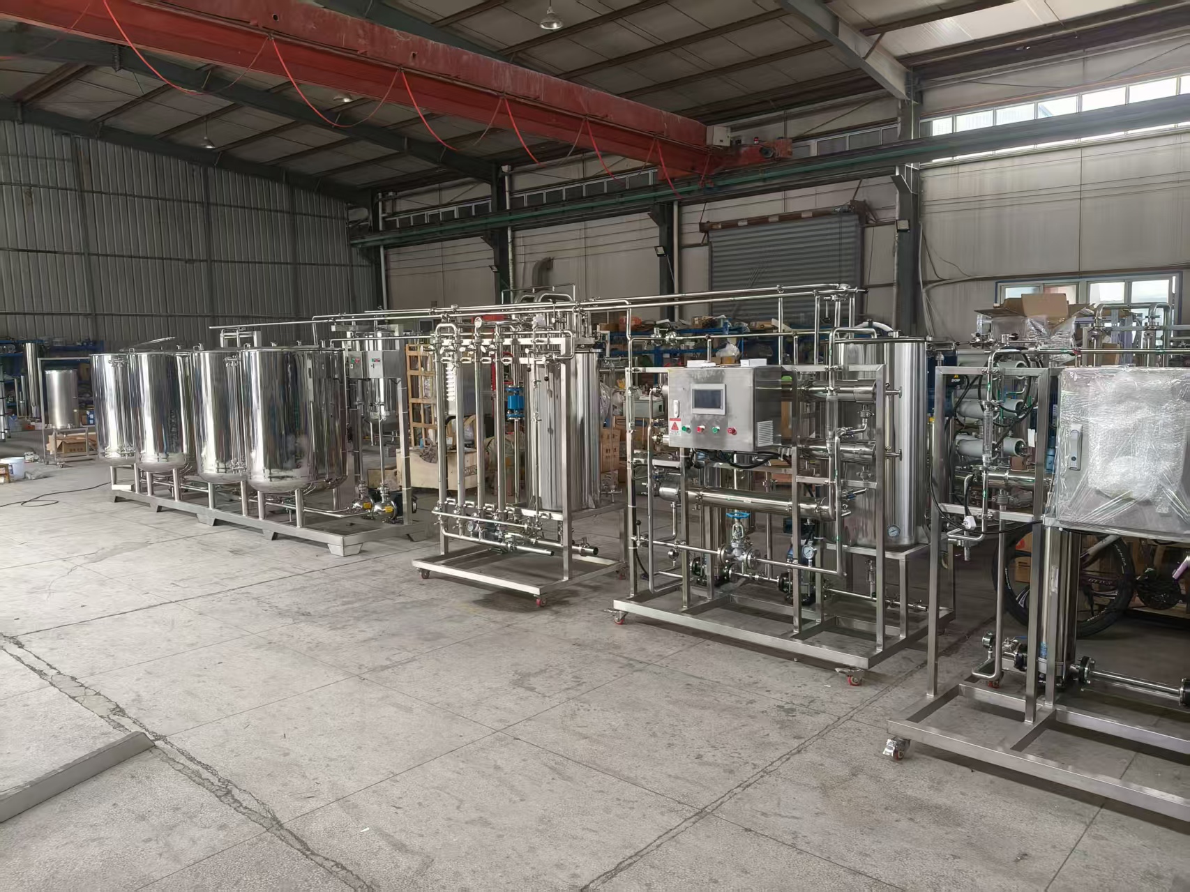 中藥提取中試生產(chǎn)線